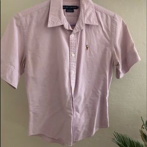 ralph lauren button up oxford shirt